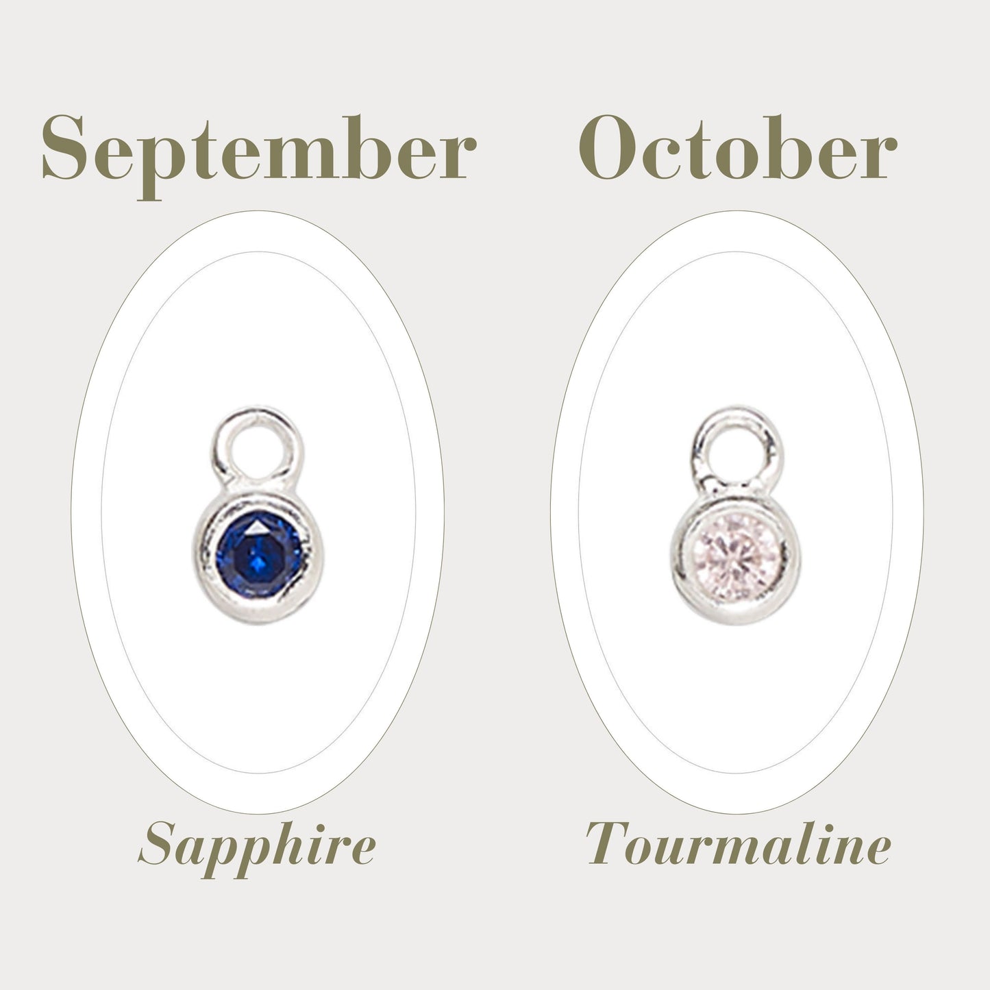 Birth Stone Charm Add on