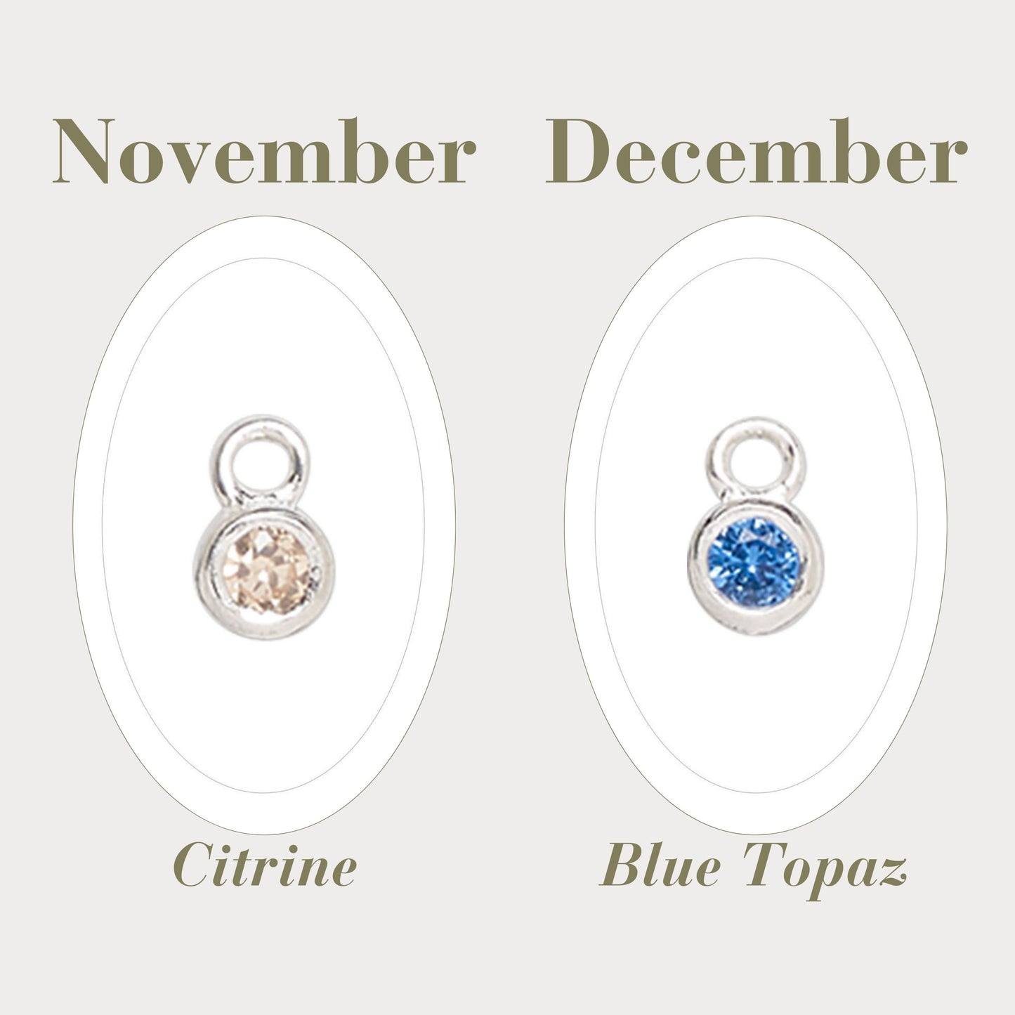 Birth Stone Charm Add on