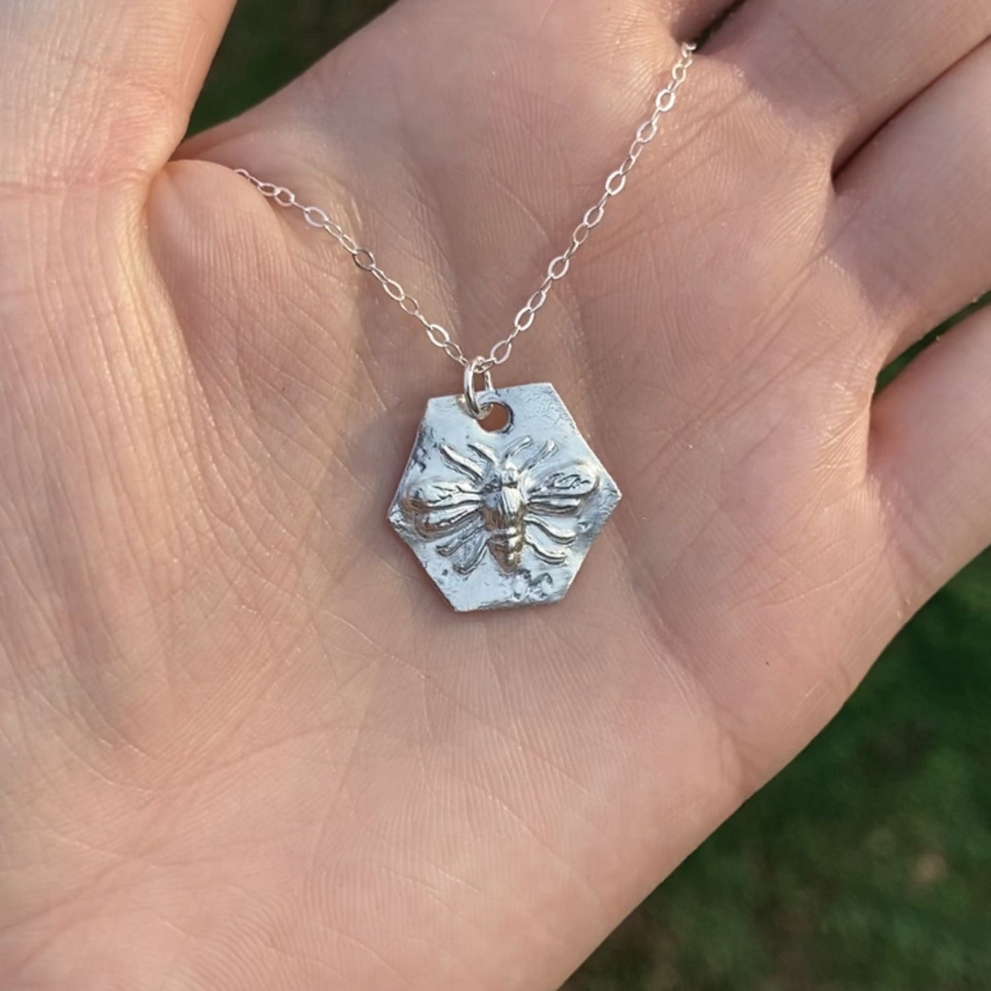 Bumble Bee Necklace
