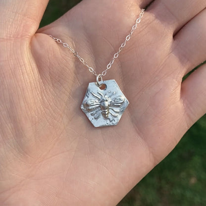 Bumble Bee Necklace