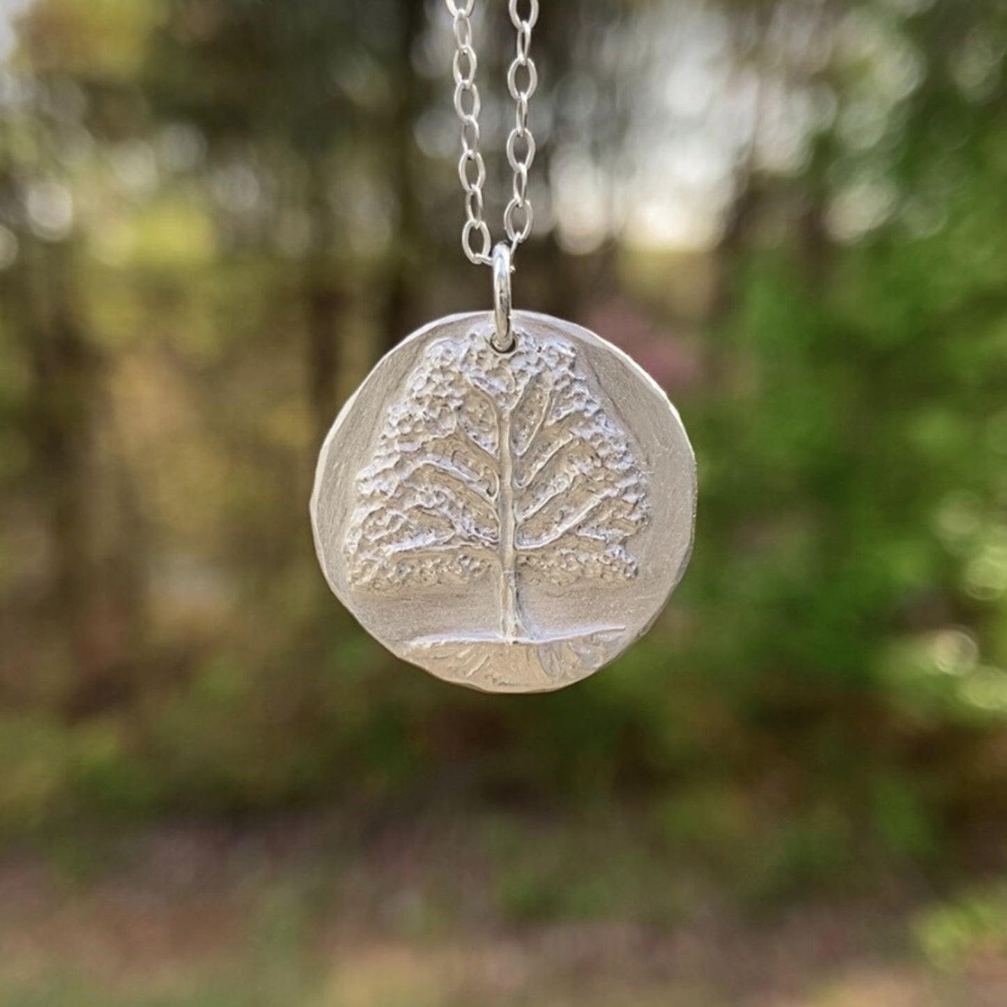 Shimmer Tree Necklace