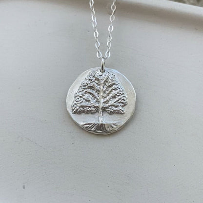 Shimmer Tree Necklace